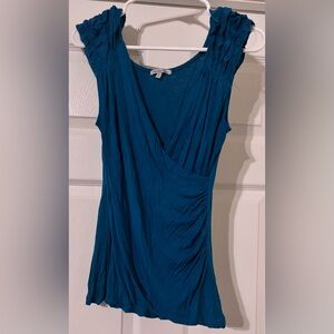 Charlotte Russe Turquoise Wrap Dress